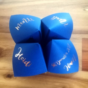 Wedding stationery that guests can play with Cootie catcher wedding menu 300x300 - Wedding stationery that guests can play with